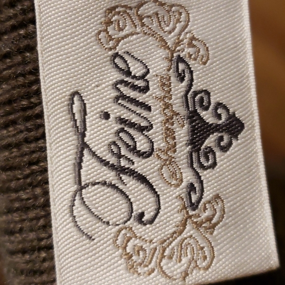 Feine Shanghai knit merino wool short sleeve dress grey - Picture 5 of 7